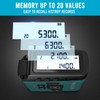 3-in-1 Digital Tape Measure, MiLESEEY Laser Tape Measure with Phone