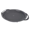 Kitchen Food Processor Robot Tray with Perforated Holes Steaming Tray