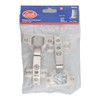Lock LBD35R Bisagra recta bidimensional 35 mm