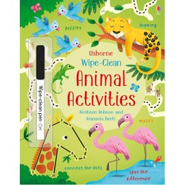 Wipe-Clean Animal Activities