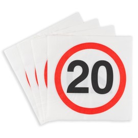 Birthday Decoration Napkins 20th Birthday Decoration 20th Birthday Woman Decoration 20th Birthday Man 20th Birthday Decoration 20th Birthday 20th Decoration 20th Birthday Table Decoration Birthday -