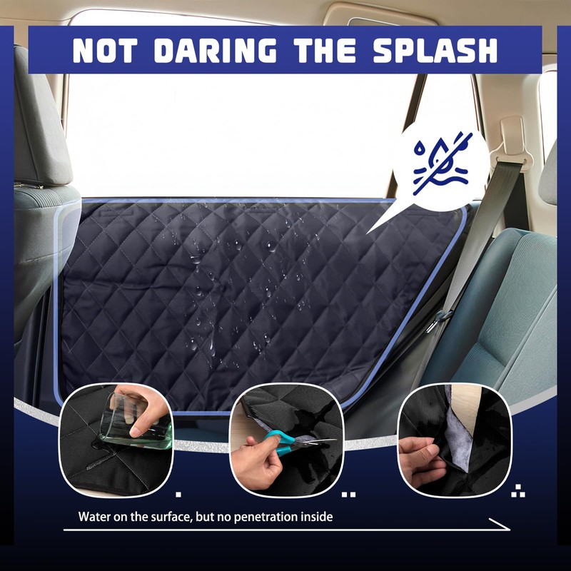 1 Pair Car Door Protector for Dogs, Waterproof & Anti-Slip