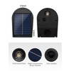 Mrzxy Solar Wall Lights Outdoor Bright Sconce Waterproof LED for