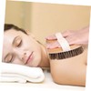 Healeved Wooden Bath Scrubber Brush for Back Exfoliation and Firm
