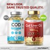 Cod Liver Oil Supplement 1000mg | 360 Softgels | with