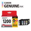 Canon PGI-1200 XL Genuine Four Color Value Pack, Compatible with