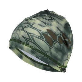 HEROFFIX Cycling Hat Sweat and Moisture Wicking Breathable Hard Hat Liner Elastane Fabric Multicolor 24x16.5cm 1 Pcs