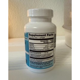 Vitacost Natural Vitamin E 670mg (1,00 IU) 15mg tocopherols