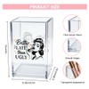 Vgrti Better Late Than Ugly Acrylic Makeup Brush Organizer Holder,