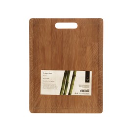 Premier Housewares Chopping Board with Handle, 34 x 26 cm - Bamboo