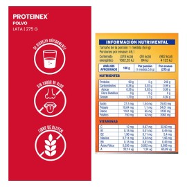Enterex Proteinex 275g, Caseinato De Calcio. Polvo.