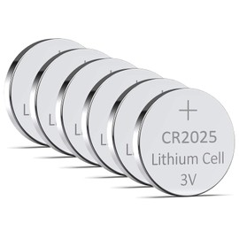 Synergy Digital Car Key Remote Batteries, Compatible with Nissan Sentra (Smart Key) (2015) Car Key Remote, (Lithium, 3V, 165mAh) Ultra High Capacity - Pack of 6 Batteries