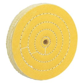 Woodstock D3090 8-Inch by 50 Ply by 3/4-Inch Hole Hard Muslin Buffing Wheel