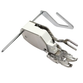 FQTANJU 1 Piece Even Feed Walking Sewing Machine Presser Foot with Guide, Used for Husqvarna Viking Groups 5 6 7 D E and Viking 215, 400, 605, Designer I, II.