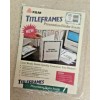 M&M 6 Pack - TitleFrames Presentation Binder Inserts (Green Marble)