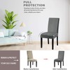 BOGUANG Waterproof Dining Chair Cover,Spandex Fabric Fit Stretch Chair Slipcover,Removable