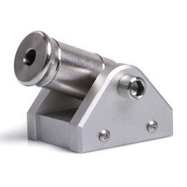 EASYANT Mini cañón de metal de escritorio de acero inoxidable, modelo de cañón mecanizado CNC