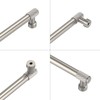 9BUILD 10 Pack Brushed Satin Nickel Cabinet Handles 128MM Hole