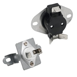 Vkinman 6931EL3003D Dryer Thermal Fuse & 6931EL3001F Dryer Thermostat Assembly Replacement for LG & Kenmore Dryer