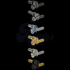 Advanced Plating | Stop Bar Tailpiece Studs (Brass) - Fits Gibson® - Gold