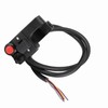 22mm Motorcycle ATV Handlebar Headlight Push Horn Turn Switch for