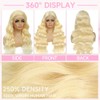 Kassamo Blonde Wig Human Hair 613 13x6 Lace Front Wig