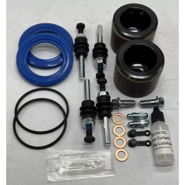 ABS Front Brake Caliper Rebuild Kit w/ Pistons for Jeep Wrangler JK 2007-2018