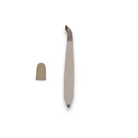 Tweezer Nipper Cuticle Nipper - Stainless Steel - White
