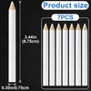 PAGOW 7 Pcs Sewing Pencil for Fabric, Sewing White Fabric