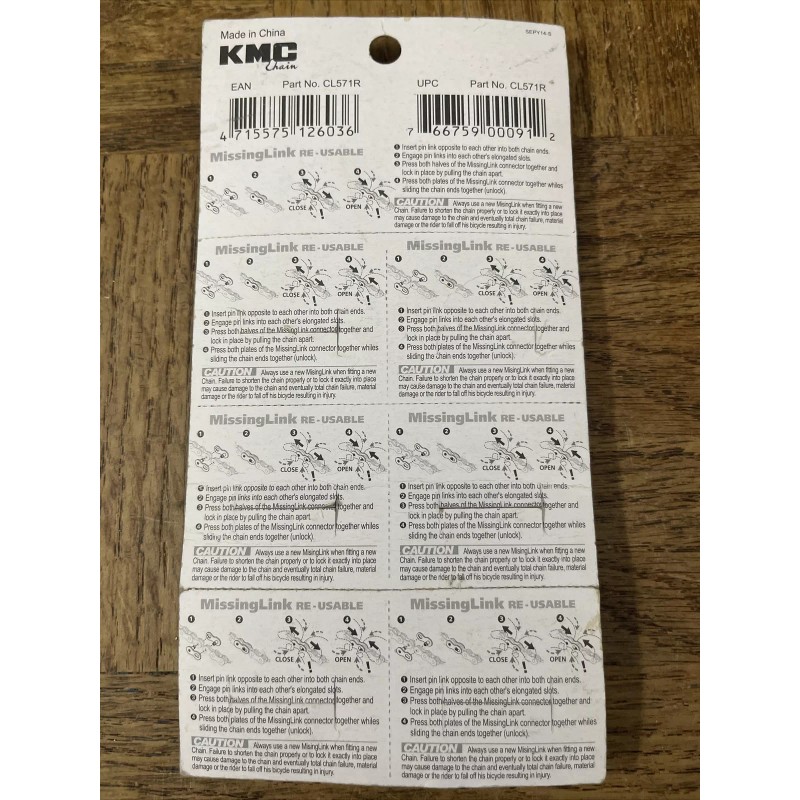 KMC Chain 7.1 Missing Link 8/7