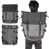 Gray Drawing Board Bag Waterproof 4K Sketchpad Backpack Large Capacity