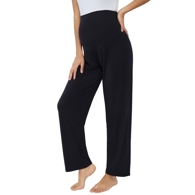 Joyaria Maternity Pajamas Pants for Women Pregnancy Pants Comfy Over