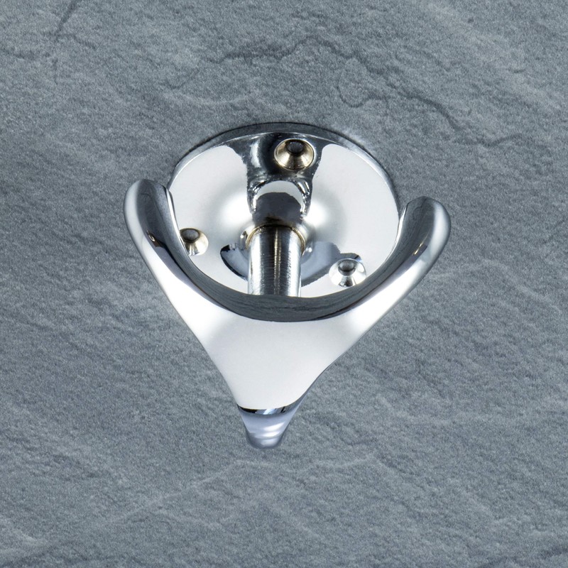 Gedotec Pantos Triple Hook Ceiling Hook Swivel Undermount Hook Chrome-Plated