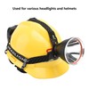 MABAHON 10 Pieces Headlamp Helmet Clips Headlight Helmet Light Clips