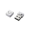 Elecom MF-SU2B16GWHF USB Memory, 16 GB, USB2.0 Compact, Strap Hole,