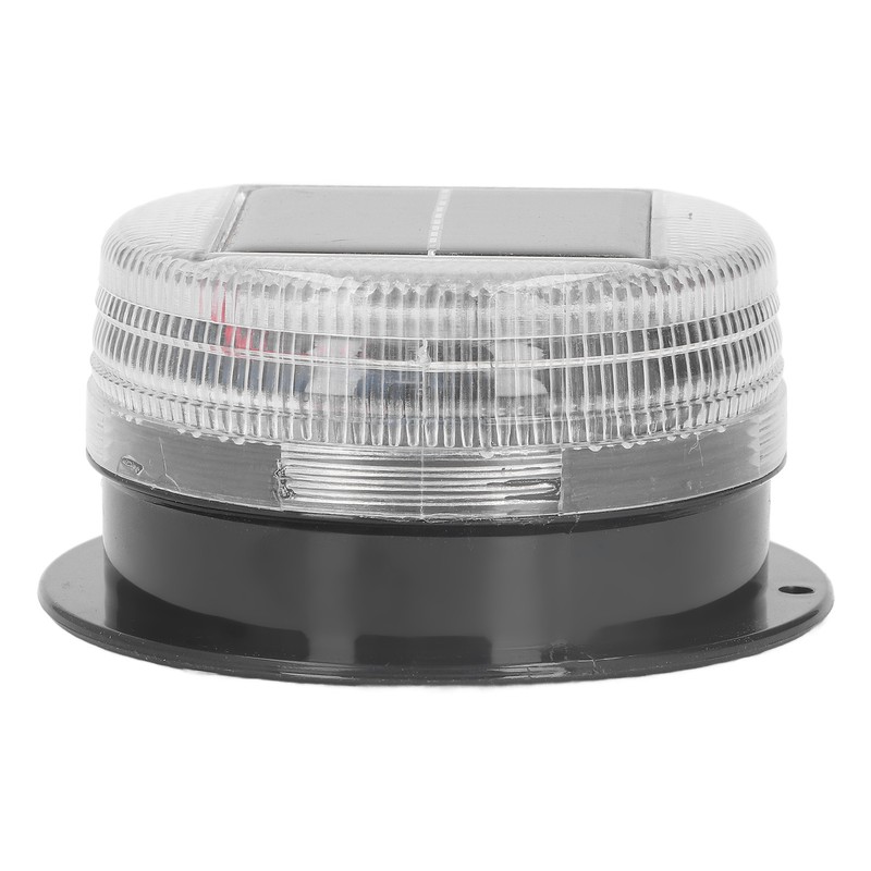 Solar Warning Light 6 LED Beads Red Blue Alternate Waterproof