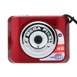 Snsowed X3 Mini HD Digital Camera Video with Mini DV Mic Support TF Card up to 32GB