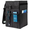 Bonform 7254-72BK Ripleve Multi-functional Dust Box, Black, Waterproof Material, Pocket,