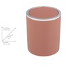 WENKO Inca Cosmetic Bin, 2 Litre Capacity, Waste Bin for