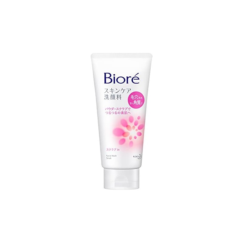 Biore Facial Washing Foam Scrub-in - 130g