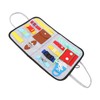 Elderly Activity Sensory Board Portable Zip Button Basic Skills Sensory