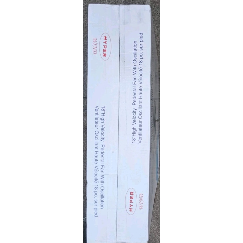 Hyper Tough New 18-inch High Velocity Sealed Motor Is Pedestal