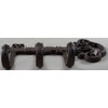 Iron Skeleton Key with Hooks