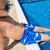 BIG ELEPHANT Pack of 2 Boys' Swimming Shorts with Compression