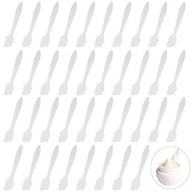 200pcs Cosmetic Spatula Mini Spatula Plastic Mask Face Cream Aesthetic Spatula Plastic