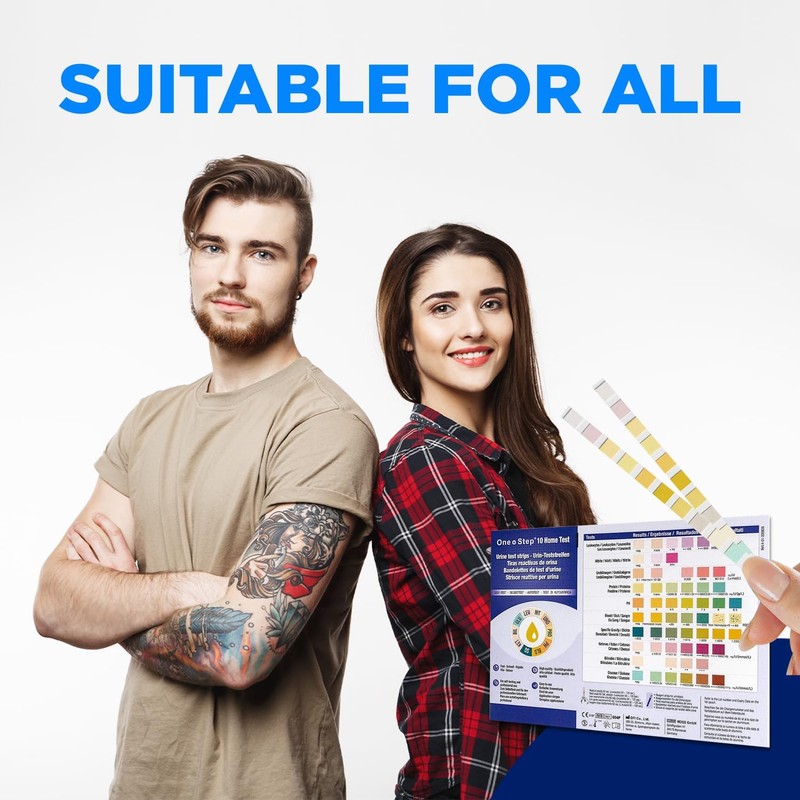 One Step 15 x Urine Home Test Strips 10 Parameter