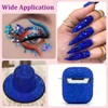25000Pcs Resin Rhinestones with Tweezers for Crafting, Royal Blue Flatback