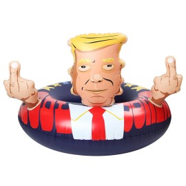 Bheddi Best Float Donald Summer Giant Presidential Inflatable Pool Float Suitable for