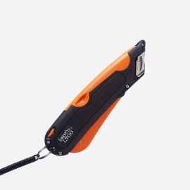 EasyCut Box Cutter 1500 Orange + 81 Count Blades Pack