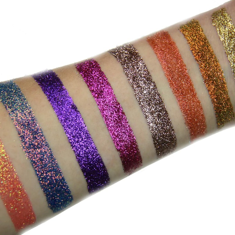 Eyelash Extension GladGirl Glitter Amber Sun